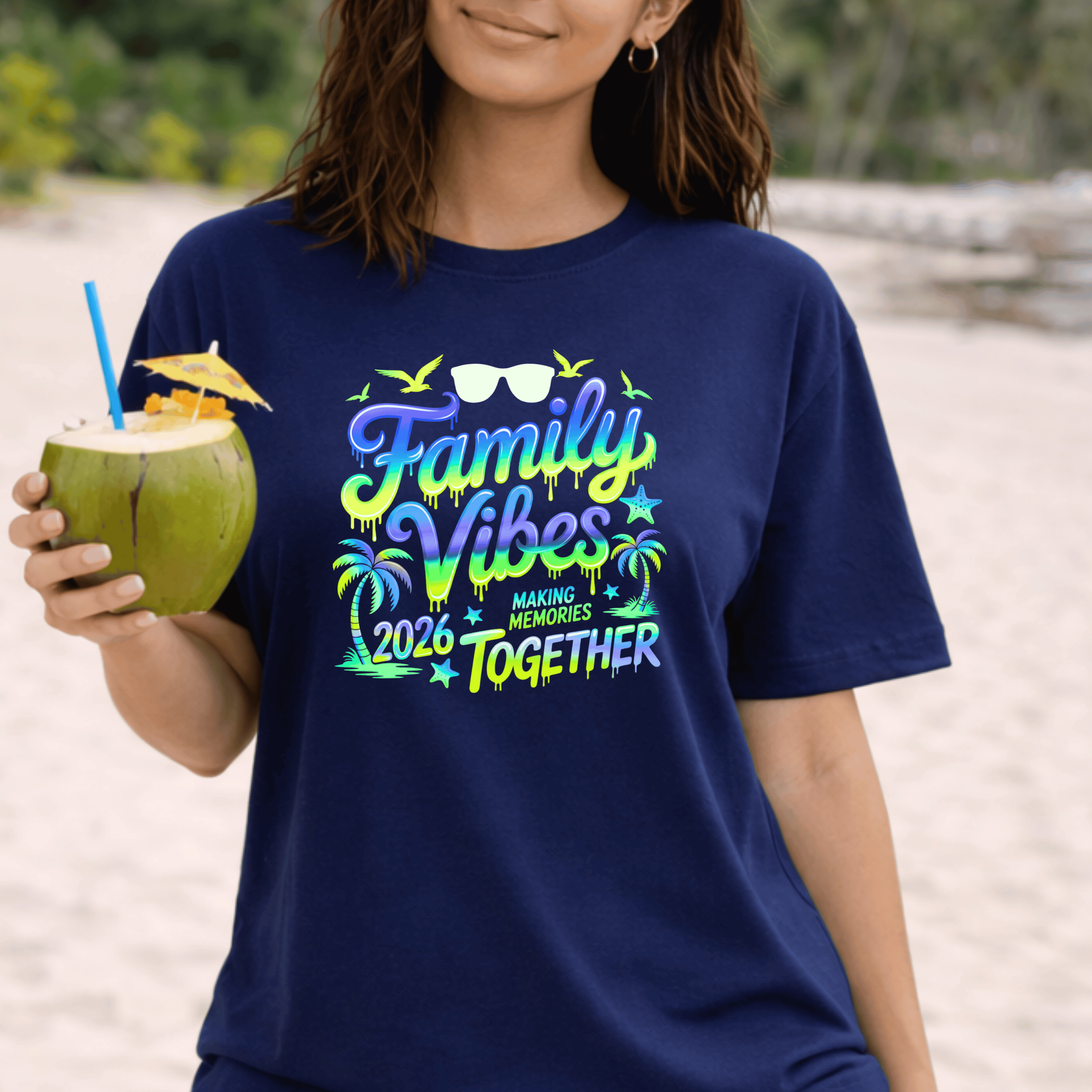 Family Time, Best Time Vacation T-Shirt