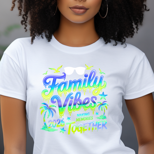 Family Time, Best Time Vacation T-Shirt